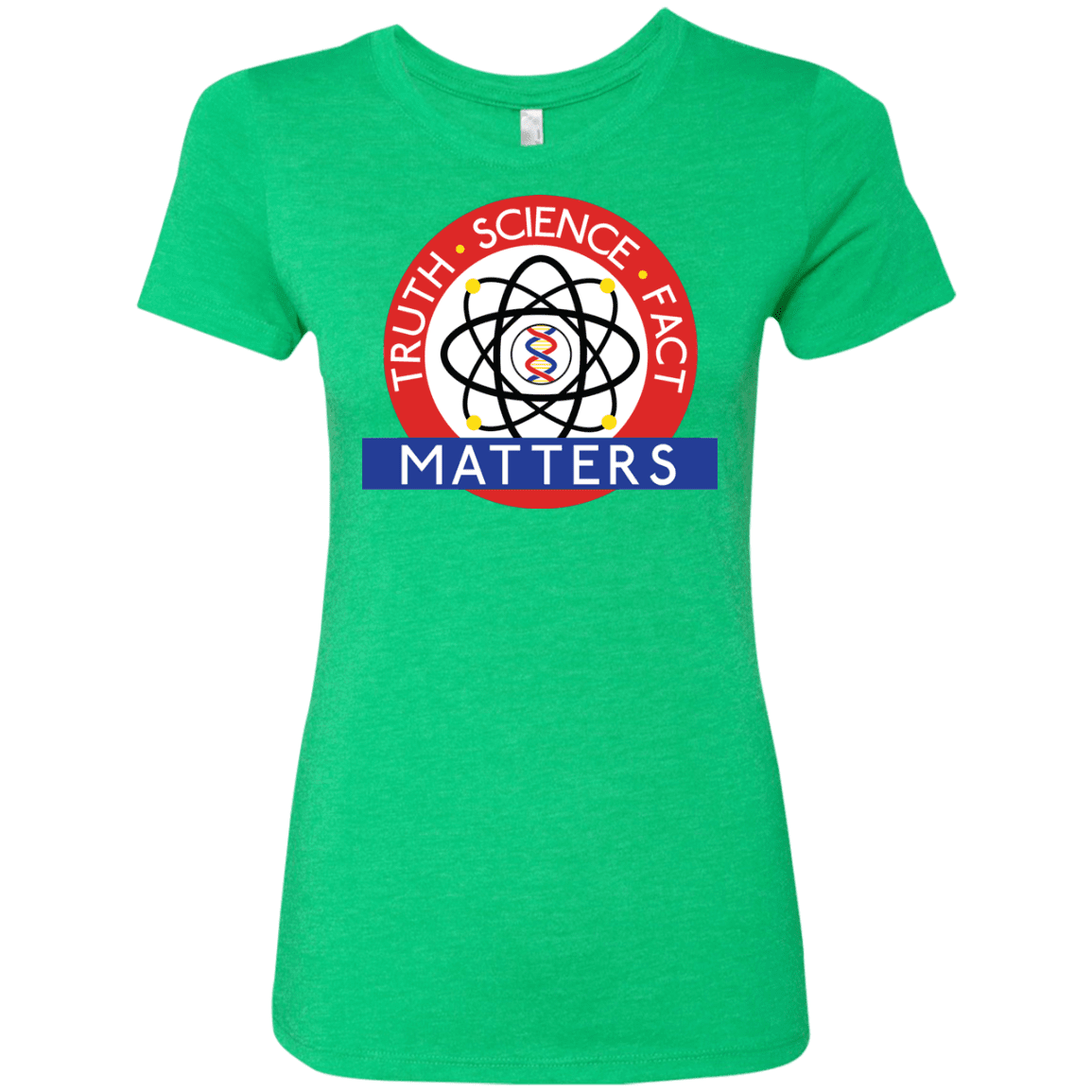 T-Shirts Envy / S Truth Science Fact Women's Triblend T-Shirt