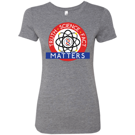 T-Shirts Premium Heather / S Truth Science Fact Women's Triblend T-Shirt