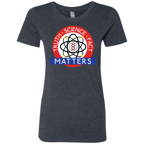 T-Shirts Vintage Navy / S Truth Science Fact Women's Triblend T-Shirt