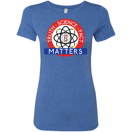 T-Shirts Vintage Royal / S Truth Science Fact Women's Triblend T-Shirt