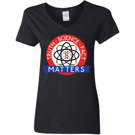 T-Shirts Black / S Truth Science Fact Women's V-Neck T-Shirt