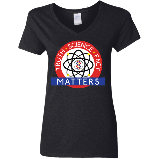 T-Shirts Black / S Truth Science Fact Women's V-Neck T-Shirt