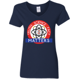 T-Shirts Navy / S Truth Science Fact Women's V-Neck T-Shirt