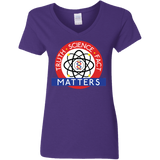 T-Shirts Purple / S Truth Science Fact Women's V-Neck T-Shirt