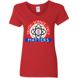 T-Shirts Red / S Truth Science Fact Women's V-Neck T-Shirt