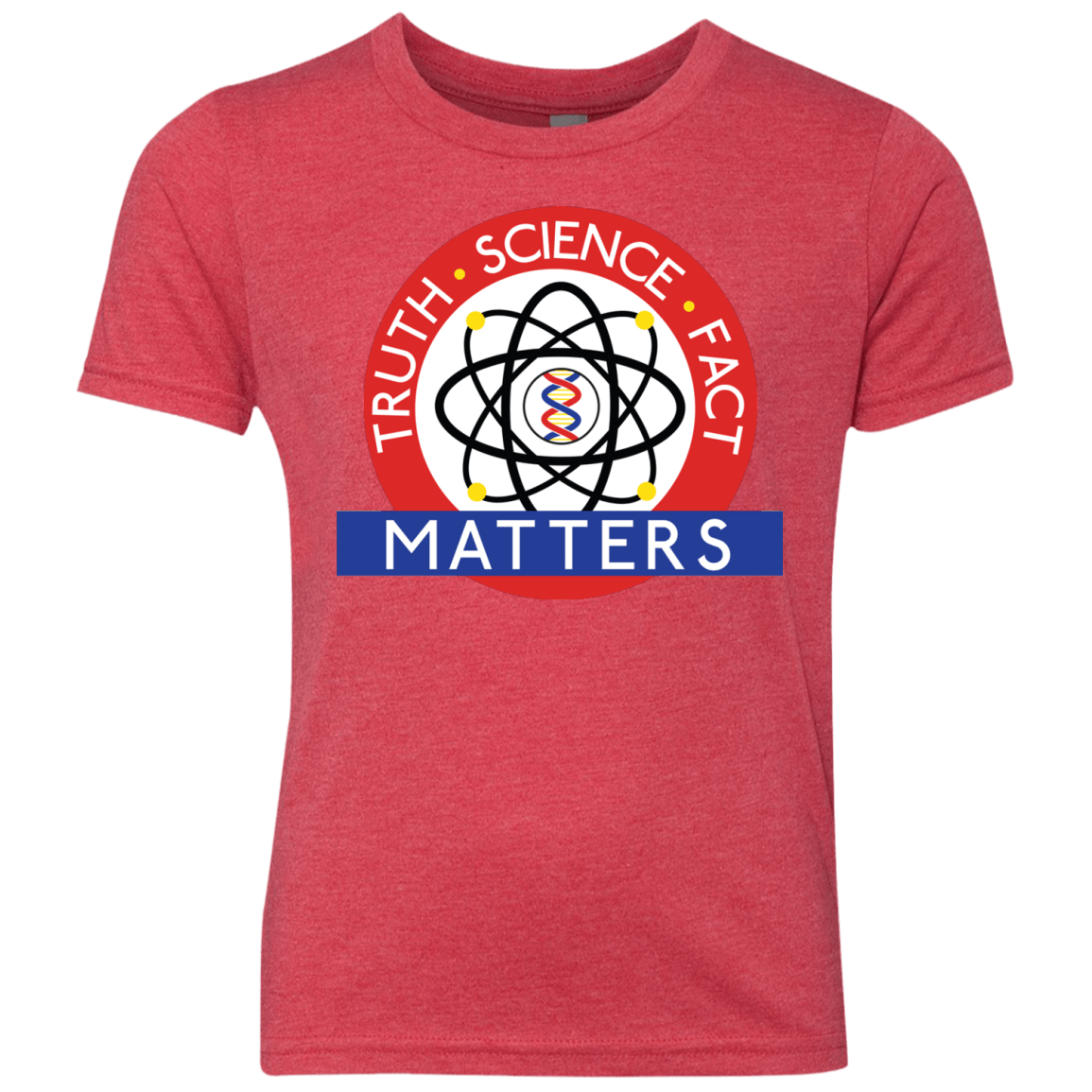 Truth Science Fact Youth Triblend T-Shirt