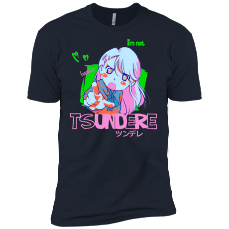 T-Shirts Midnight Navy / X-Small Tsundere Men's Premium T-Shirt