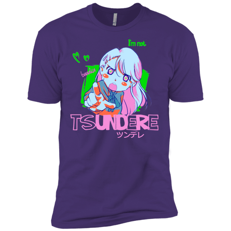 T-Shirts Purple / X-Small Tsundere Men's Premium T-Shirt