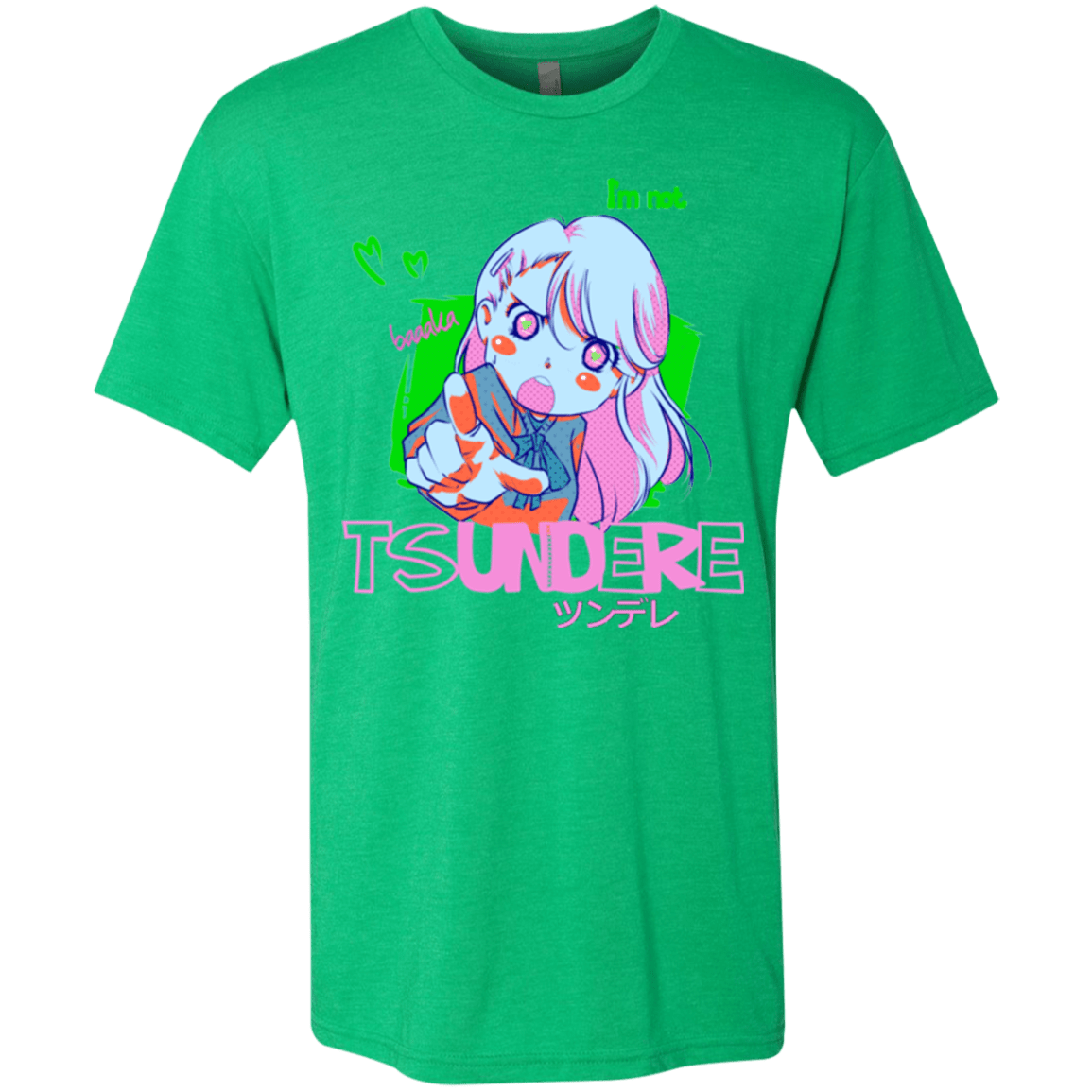 T-Shirts Envy / Small Tsundere Men's Triblend T-Shirt