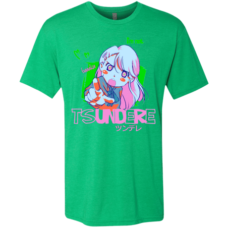 T-Shirts Envy / Small Tsundere Men's Triblend T-Shirt