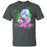 T-Shirts Dark Heather / Small Tsundere T-Shirt