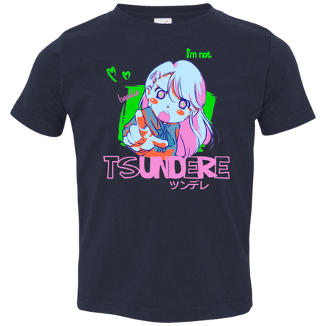T-Shirts Navy / 2T Tsundere Toddler Premium T-Shirt