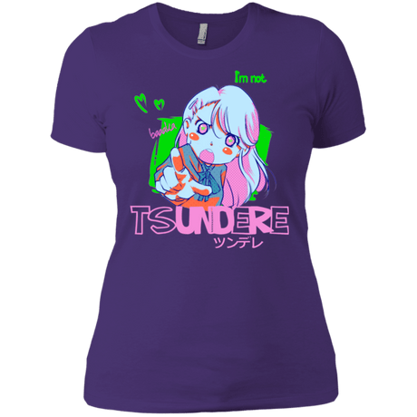 T-Shirts Purple / X-Small Tsundere Women's Premium T-Shirt