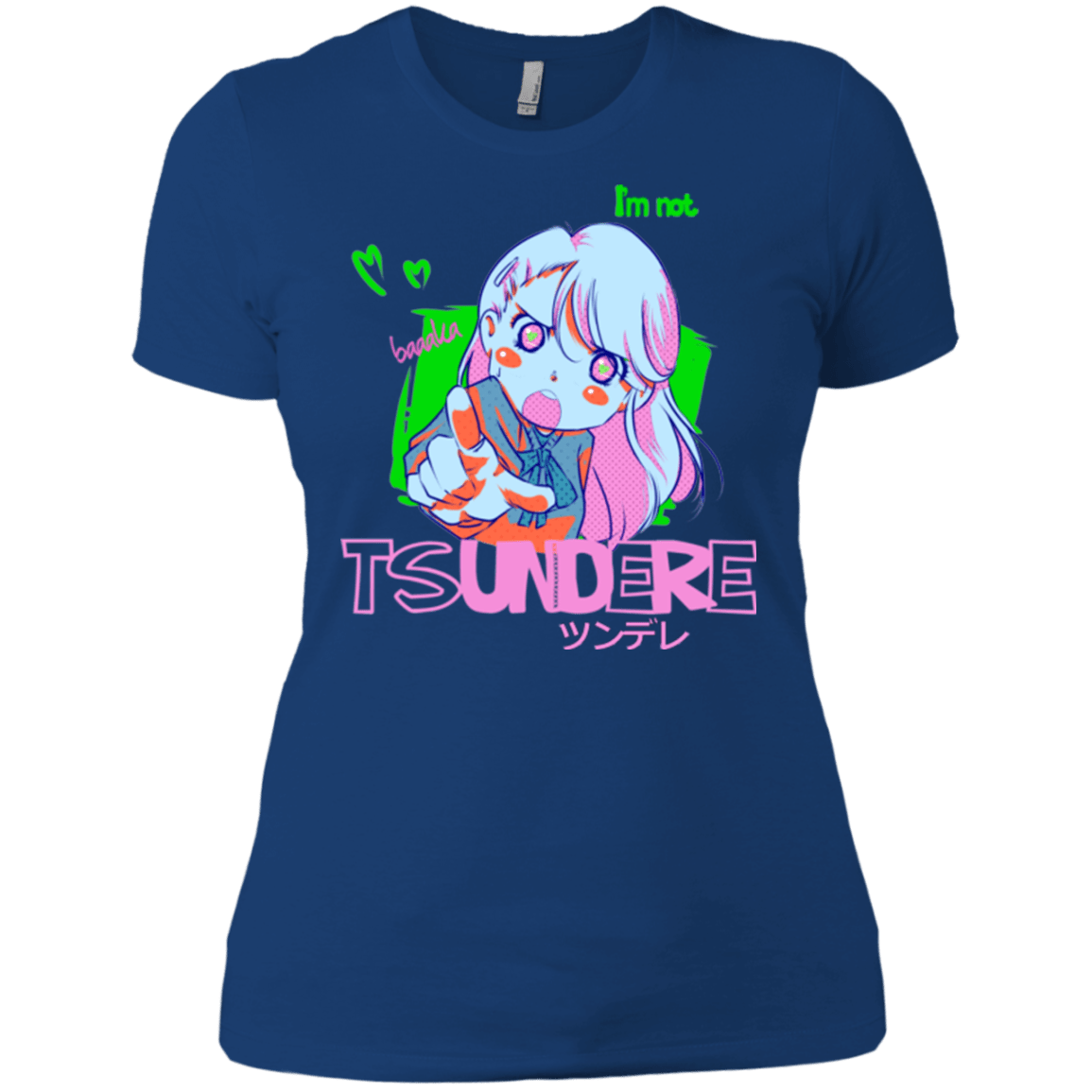 T-Shirts Royal / X-Small Tsundere Women's Premium T-Shirt