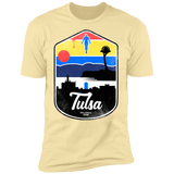 T-Shirts Banana Cream / S Tulsa OK Men's Premium T-Shirt
