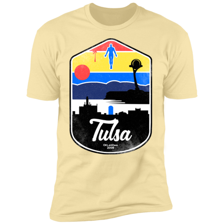 T-Shirts Banana Cream / S Tulsa OK Men's Premium T-Shirt