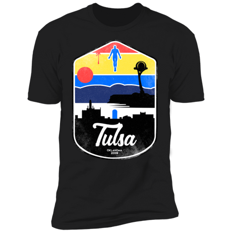 T-Shirts Black / S Tulsa OK Men's Premium T-Shirt