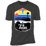 T-Shirts Heavy Metal / S Tulsa OK Men's Premium T-Shirt