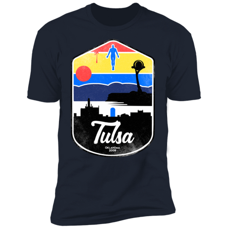 T-Shirts Midnight Navy / S Tulsa OK Men's Premium T-Shirt