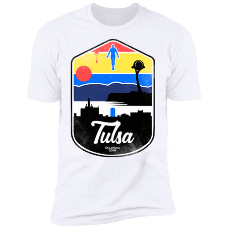 T-Shirts White / S Tulsa OK Men's Premium T-Shirt