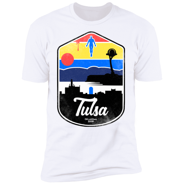 T-Shirts White / S Tulsa OK Men's Premium T-Shirt