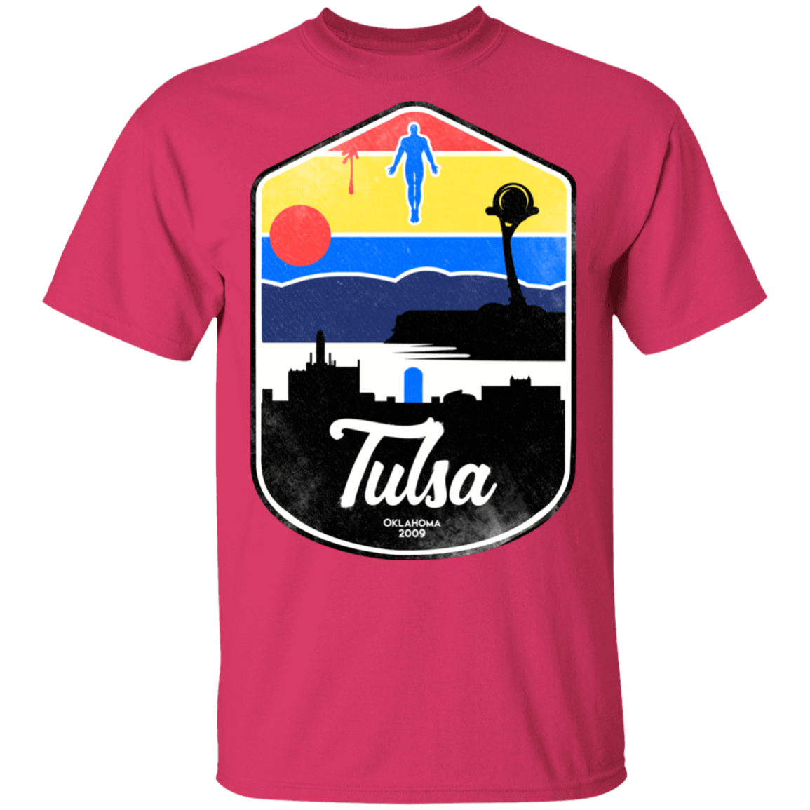 T-Shirts Heliconia / S Tulsa OK T-Shirt