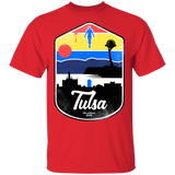 T-Shirts Red / S Tulsa OK T-Shirt