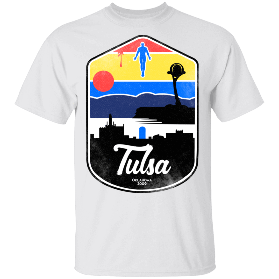 T-Shirts White / S Tulsa OK T-Shirt