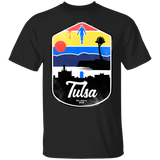 T-Shirts Black / YXS Tulsa OK Youth T-Shirt