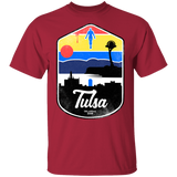 T-Shirts Cardinal / YXS Tulsa OK Youth T-Shirt