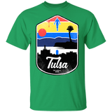 T-Shirts Irish Green / YXS Tulsa OK Youth T-Shirt