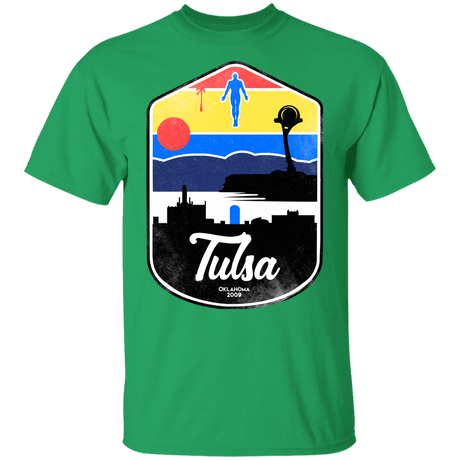 T-Shirts Irish Green / YXS Tulsa OK Youth T-Shirt