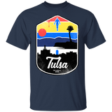 T-Shirts Navy / YXS Tulsa OK Youth T-Shirt