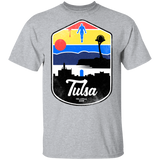 T-Shirts Sport Grey / YXS Tulsa OK Youth T-Shirt