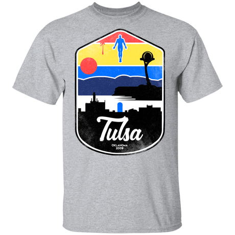 T-Shirts Sport Grey / YXS Tulsa OK Youth T-Shirt