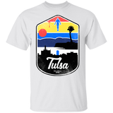 T-Shirts White / YXS Tulsa OK Youth T-Shirt