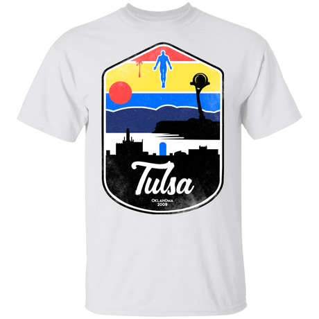 T-Shirts White / YXS Tulsa OK Youth T-Shirt