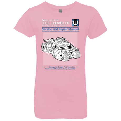 T-Shirts Light Pink / YXS TUMBLER SERVICE AND REPAIR MANUAL Girls Premium T-Shirt