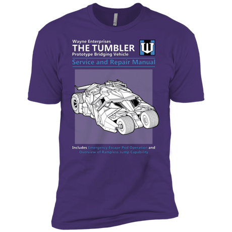T-Shirts Purple / X-Small TUMBLER SERVICE AND REPAIR MANUAL Men's Premium T-Shirt