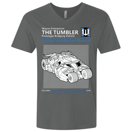 T-Shirts Heavy Metal / X-Small TUMBLER SERVICE AND REPAIR MANUAL Men's Premium V-Neck