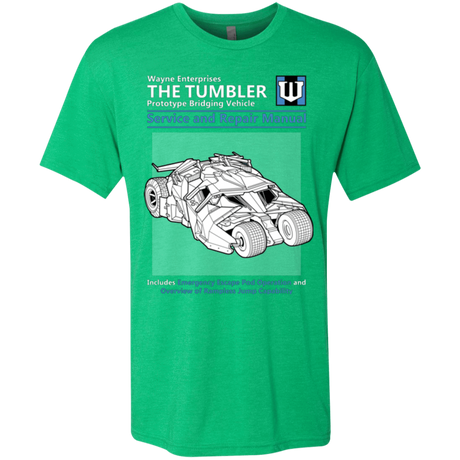 T-Shirts Envy / Small TUMBLER SERVICE AND REPAIR MANUAL Men's Triblend T-Shirt