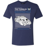 T-Shirts Vintage Navy / Small TUMBLER SERVICE AND REPAIR MANUAL Men's Triblend T-Shirt