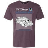 T-Shirts Vintage Purple / Small TUMBLER SERVICE AND REPAIR MANUAL Men's Triblend T-Shirt
