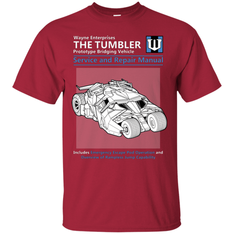 T-Shirts Cardinal / Small TUMBLER SERVICE AND REPAIR MANUAL T-Shirt