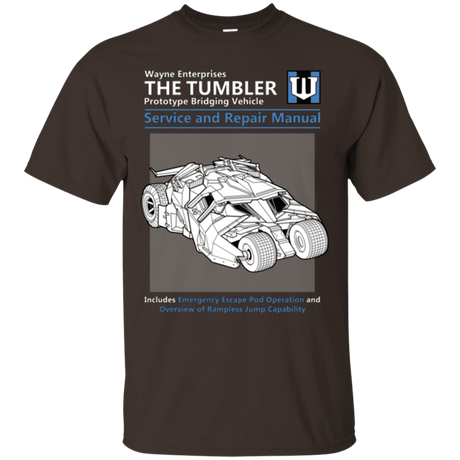 T-Shirts Dark Chocolate / Small TUMBLER SERVICE AND REPAIR MANUAL T-Shirt