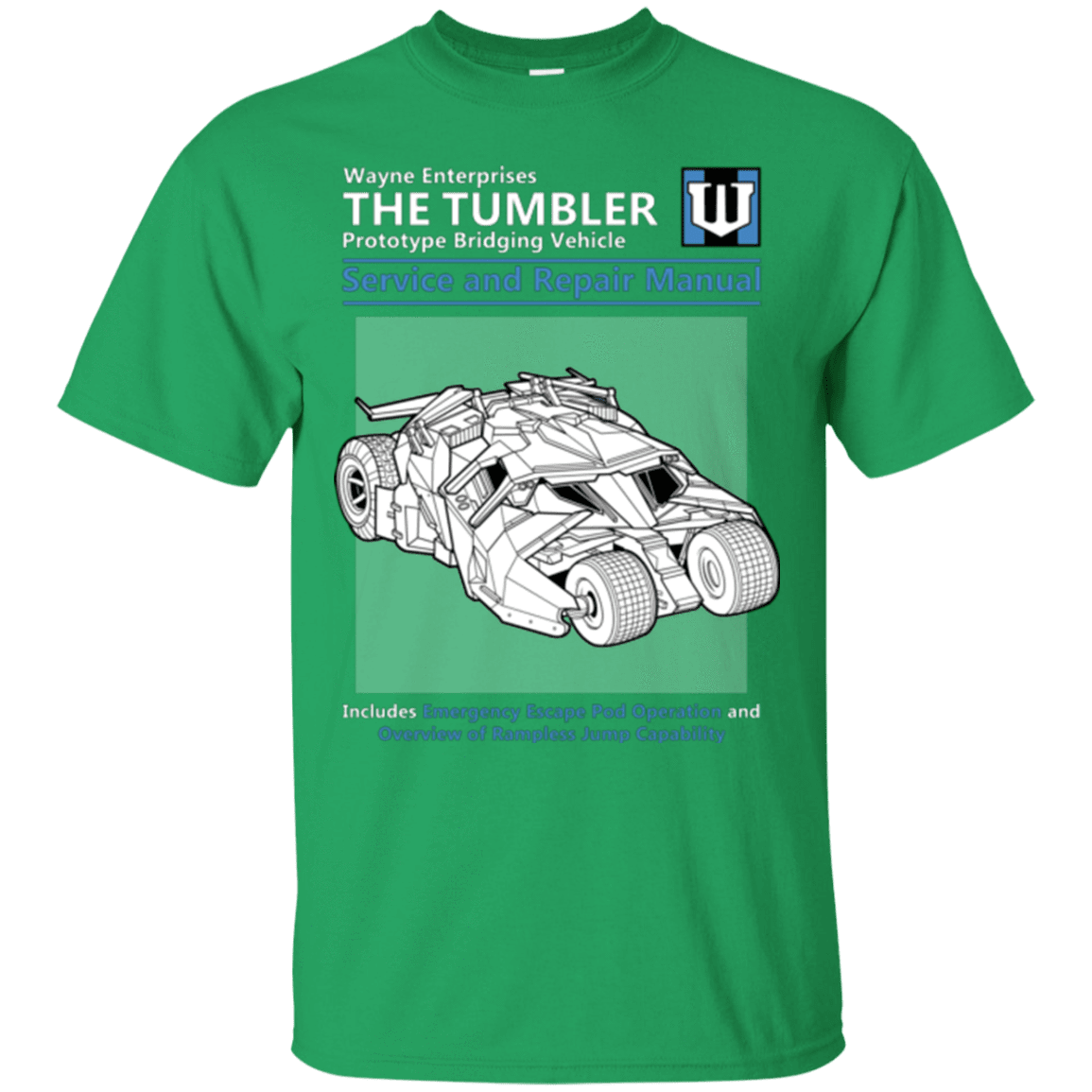 T-Shirts Irish Green / Small TUMBLER SERVICE AND REPAIR MANUAL T-Shirt