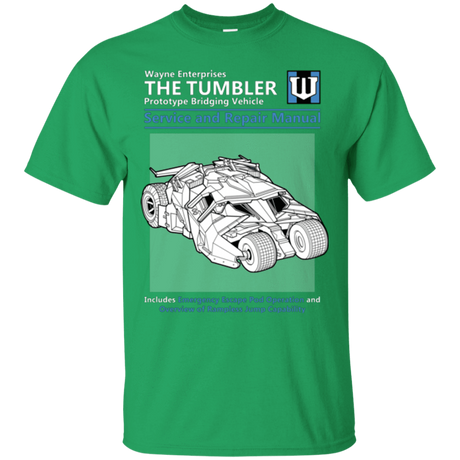 T-Shirts Irish Green / Small TUMBLER SERVICE AND REPAIR MANUAL T-Shirt