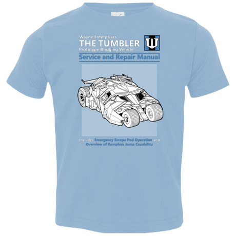 T-Shirts Light Blue / 2T TUMBLER SERVICE AND REPAIR MANUAL Toddler Premium T-Shirt