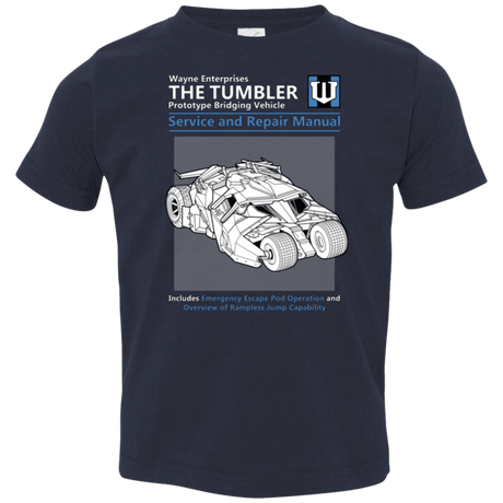 T-Shirts Navy / 2T TUMBLER SERVICE AND REPAIR MANUAL Toddler Premium T-Shirt