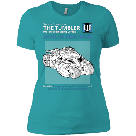 T-Shirts Tahiti Blue / X-Small TUMBLER SERVICE AND REPAIR MANUAL Women's Premium T-Shirt